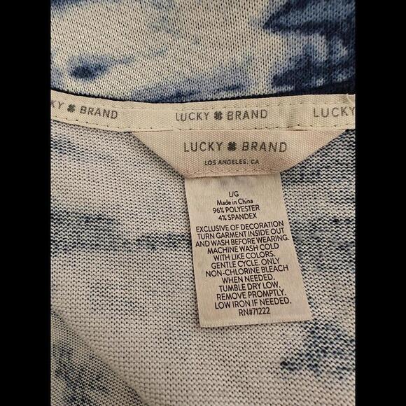 Lucky Brand Tie Dyed Tank Top - Picture 4 of 4